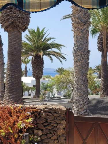 Meerblick von der Terrasse